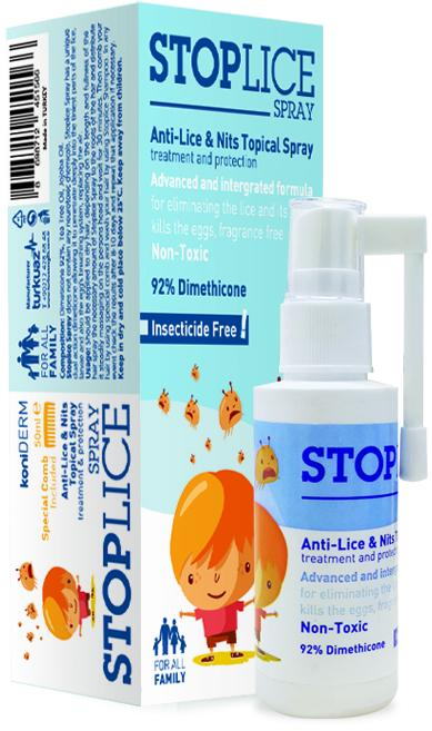 STOPLICE ANTI-LICE SPRAY 50 ML | Rosh Medical Company